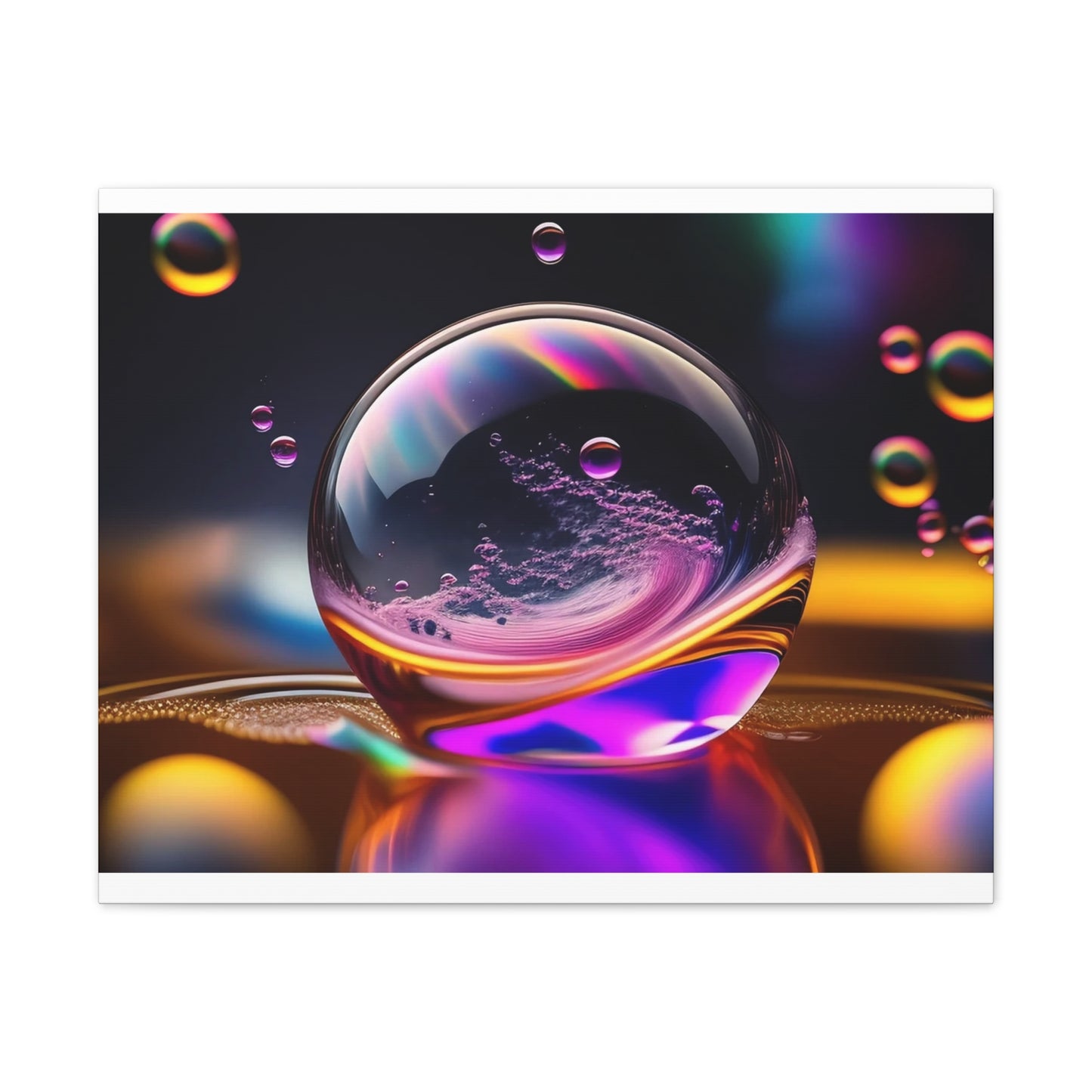 Glass Ball - Canvas Stretched, 0.75"