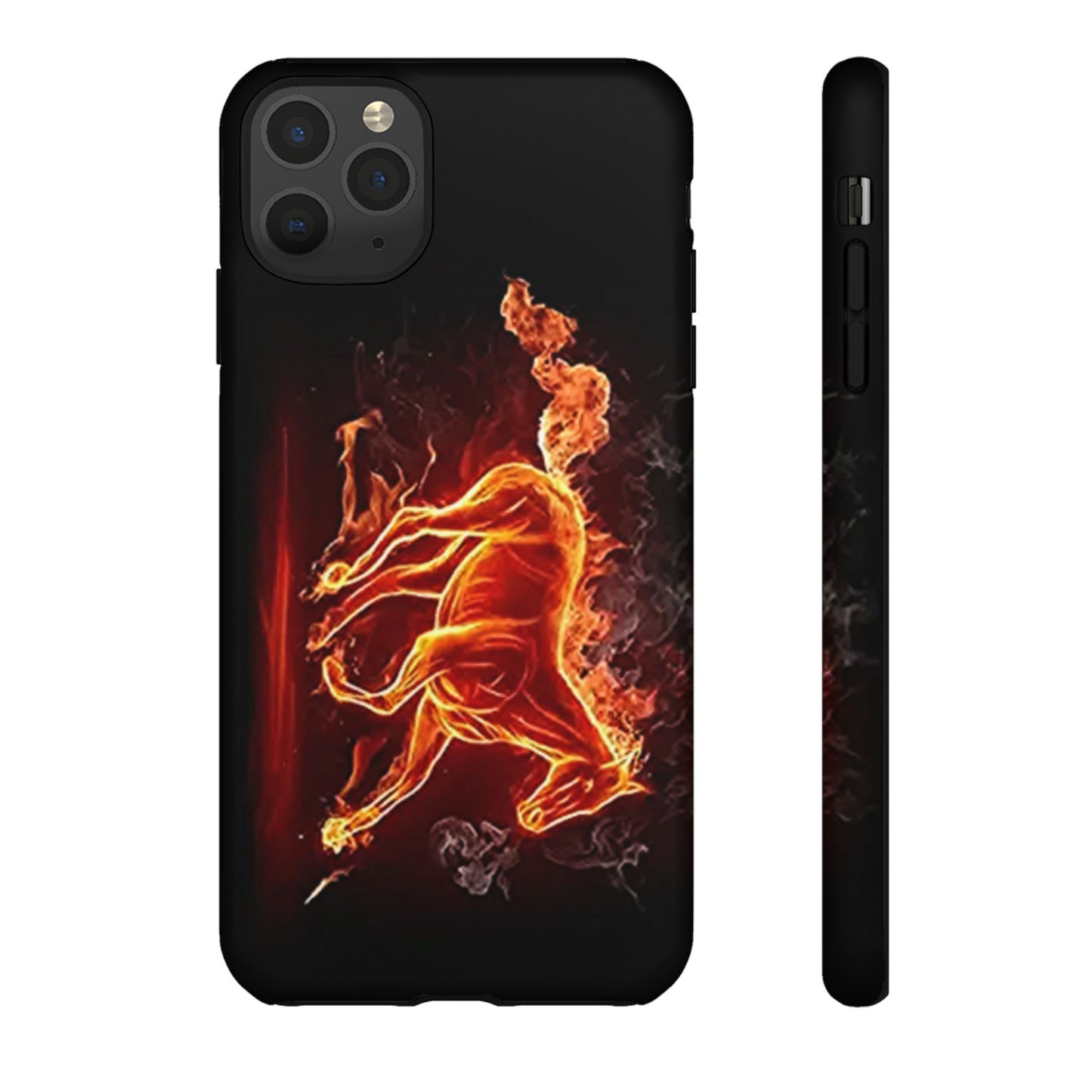 Burning Horse - Whimsical Phone Cases