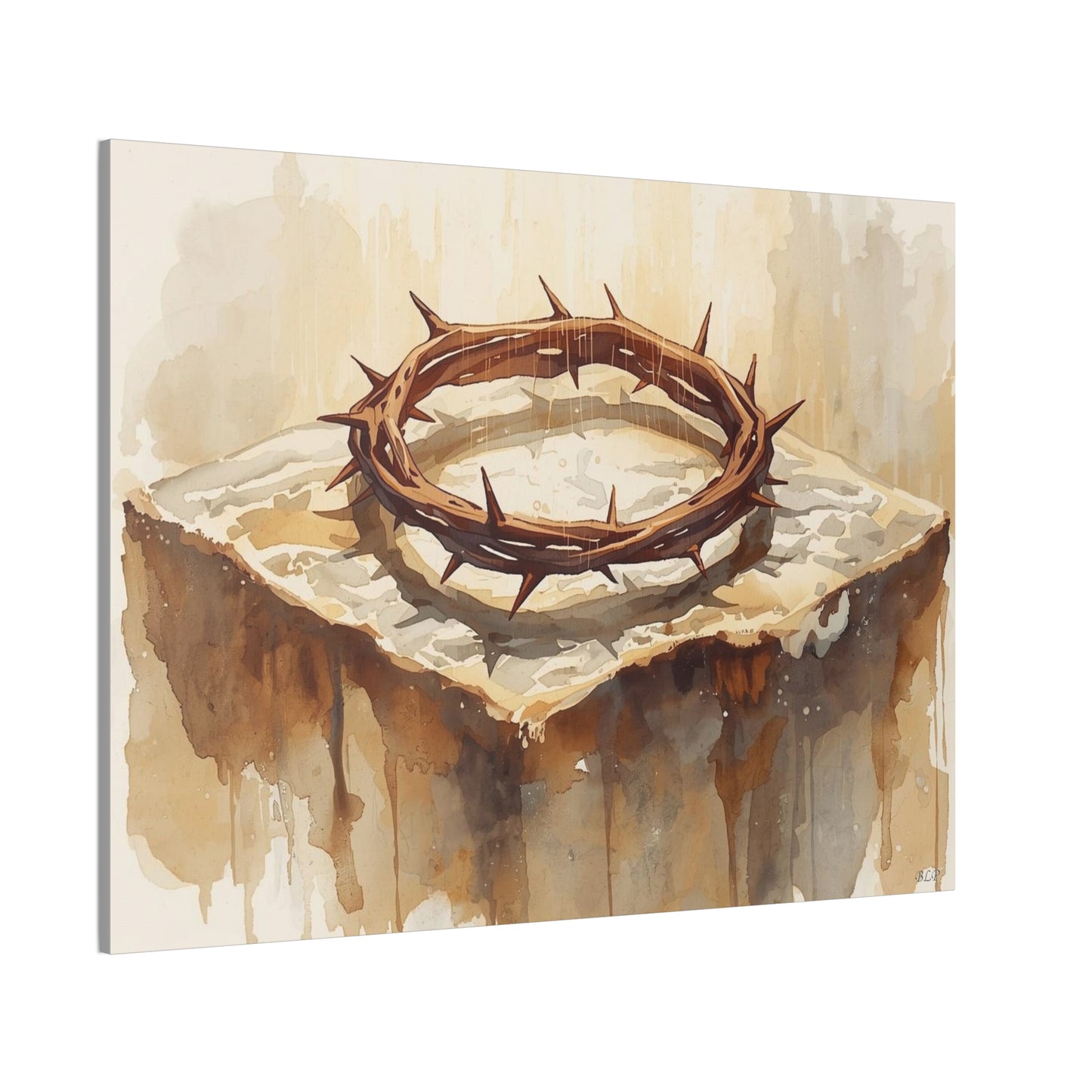 Crown of Thorns - Canvas Stretched, 0.75" - 2026 Wall Art - Religion