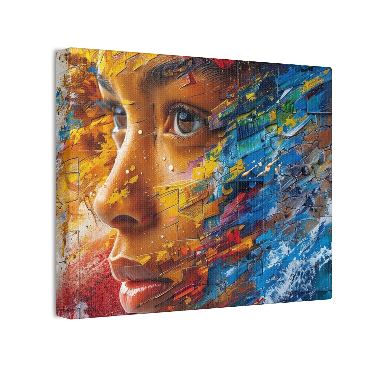 She - Canvas Stretched, 0.75"