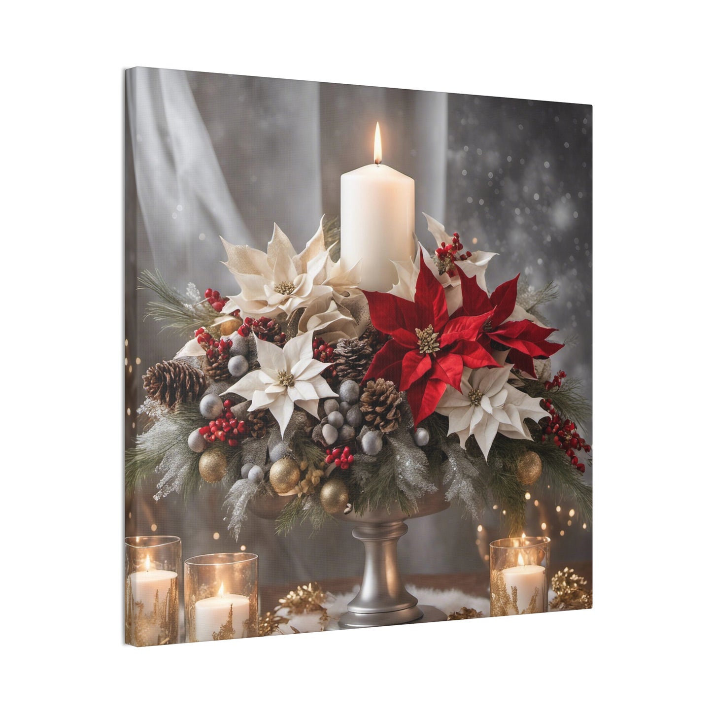 Christmas Candle -2026 Wall Art - Holidays