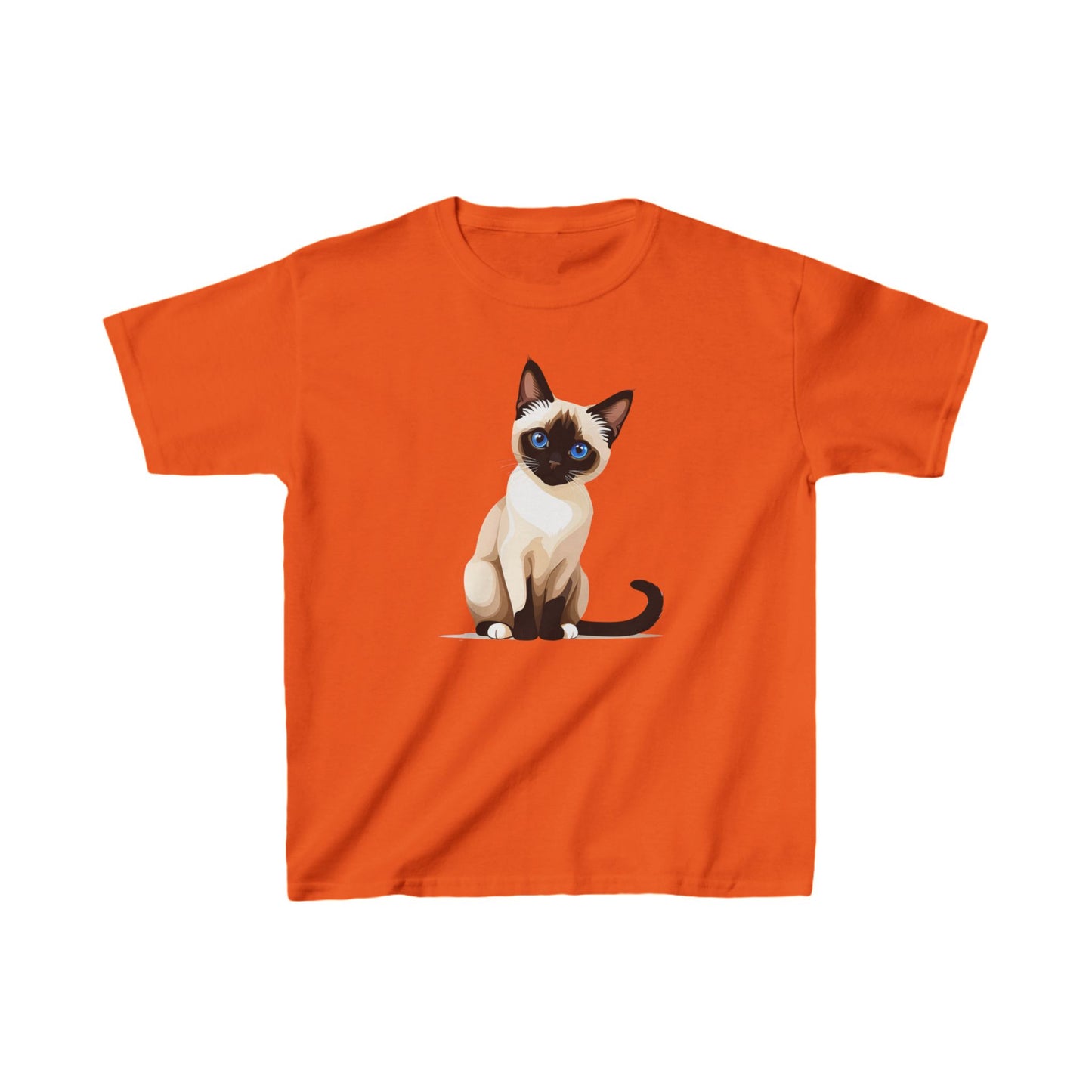 Kids - Siamese Cat - Heavy Cotton™ T-Shirts