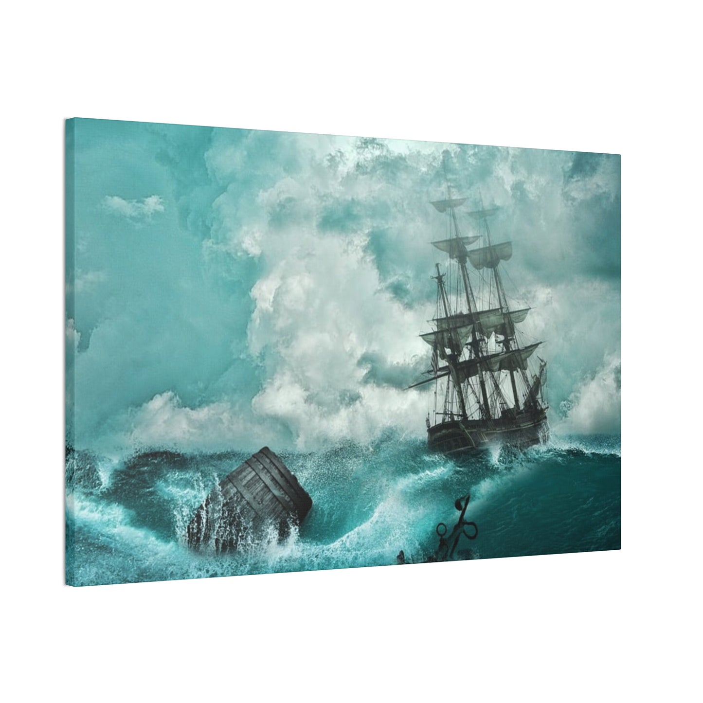 At Sea - Canvas Stretched, 0.75"