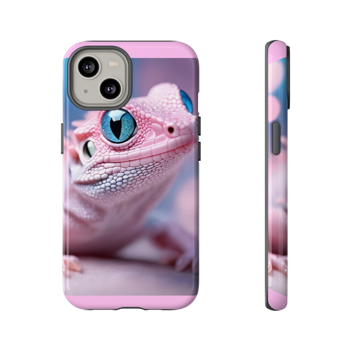 Pink Lizard - Whimsical Phone Cases