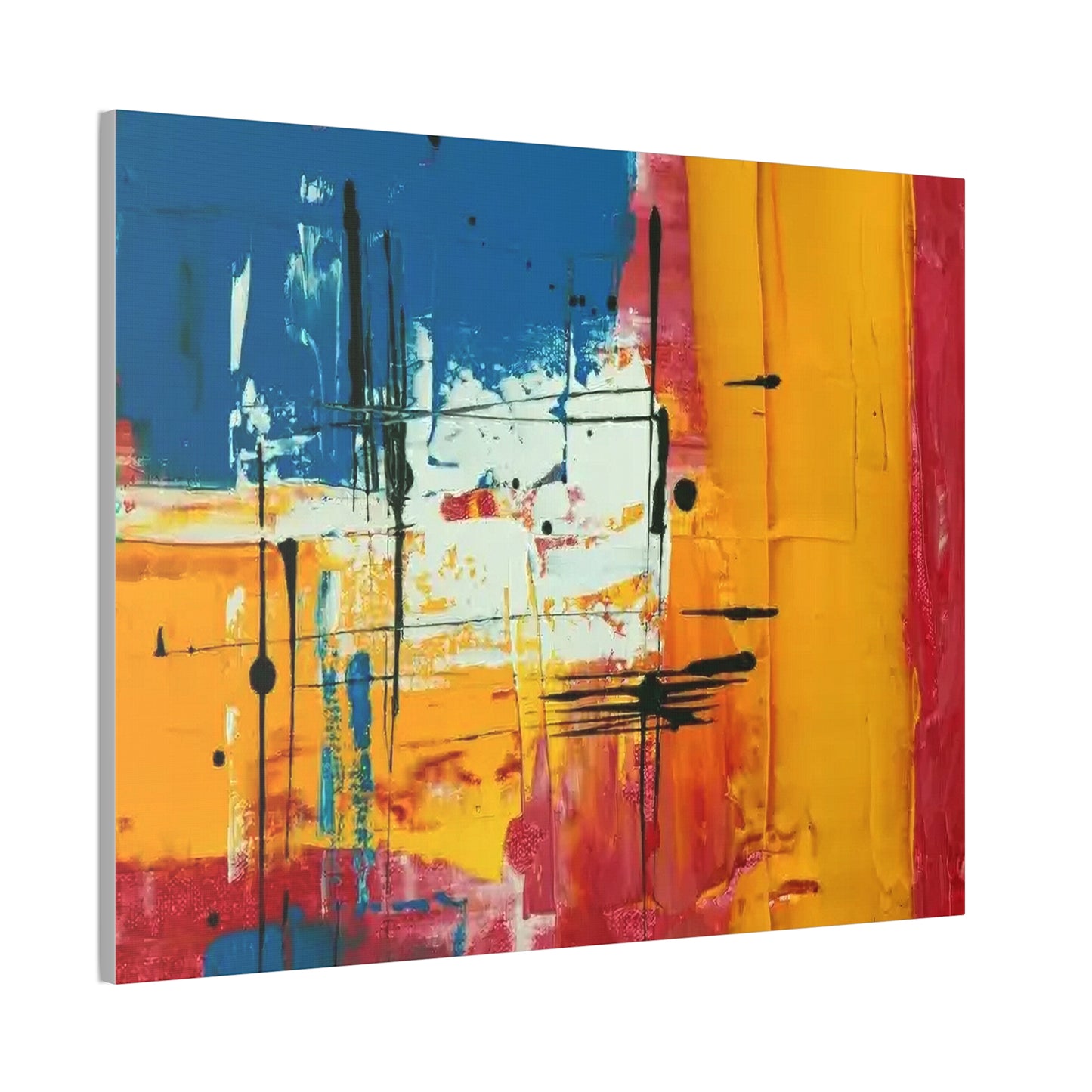 Abstract - Canvas Stretched, 0.75" - Wall Art 2026  - Creative