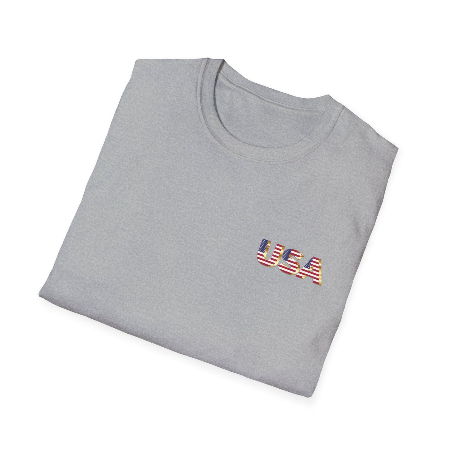 USA - Unisex Softstyle T-Shirt - Military