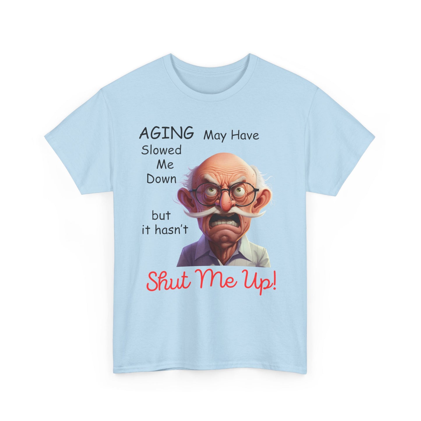 Aging - Unisex Heavy Cotton Tee - T-shirts - Father's Day