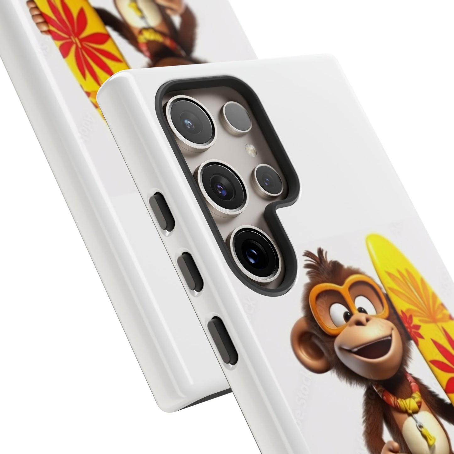 Surfer Monkey -Tough Whimsical Phone Cases