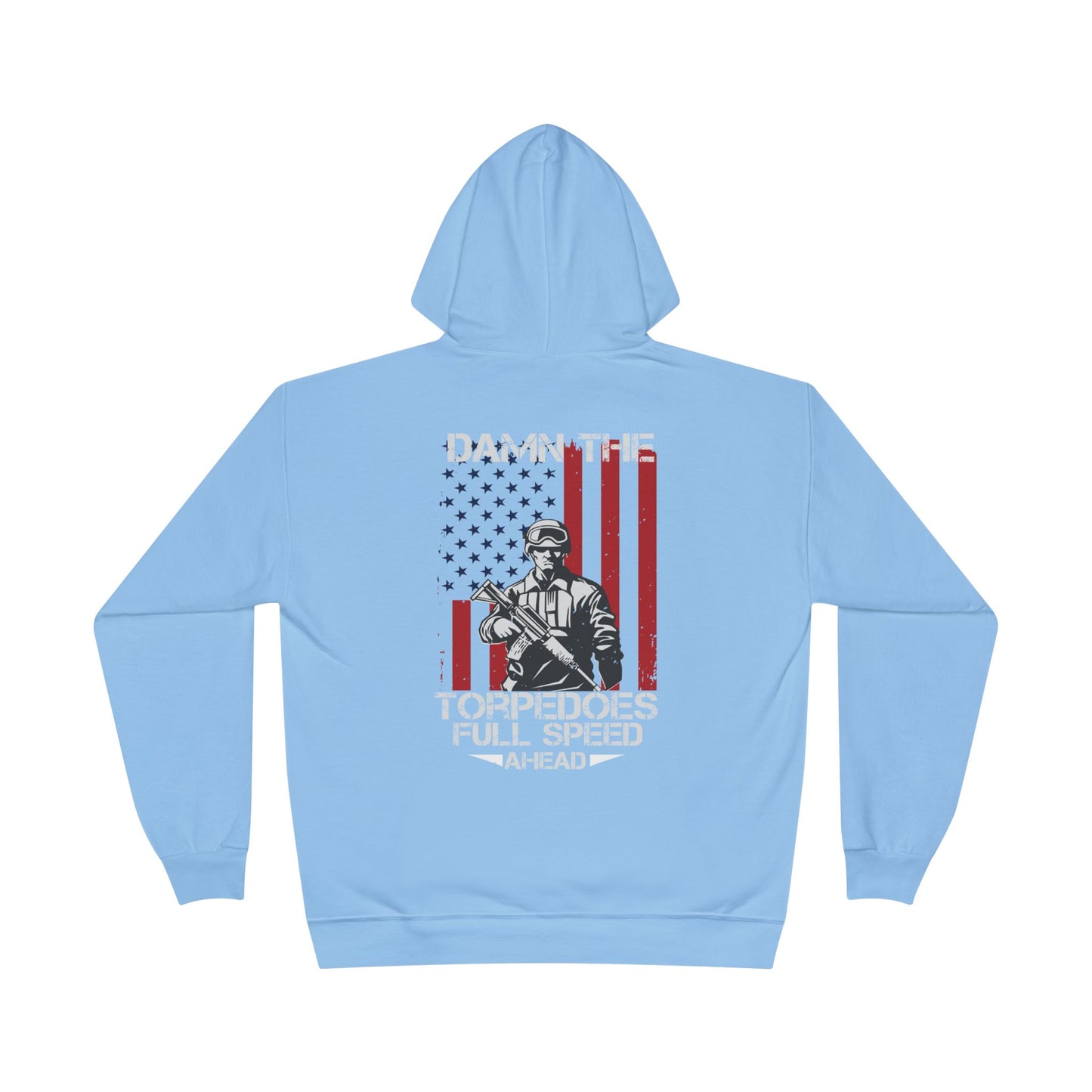 Military - Veteran - Unisex EcoSmart® Pullover Hoodie Sweatshirt