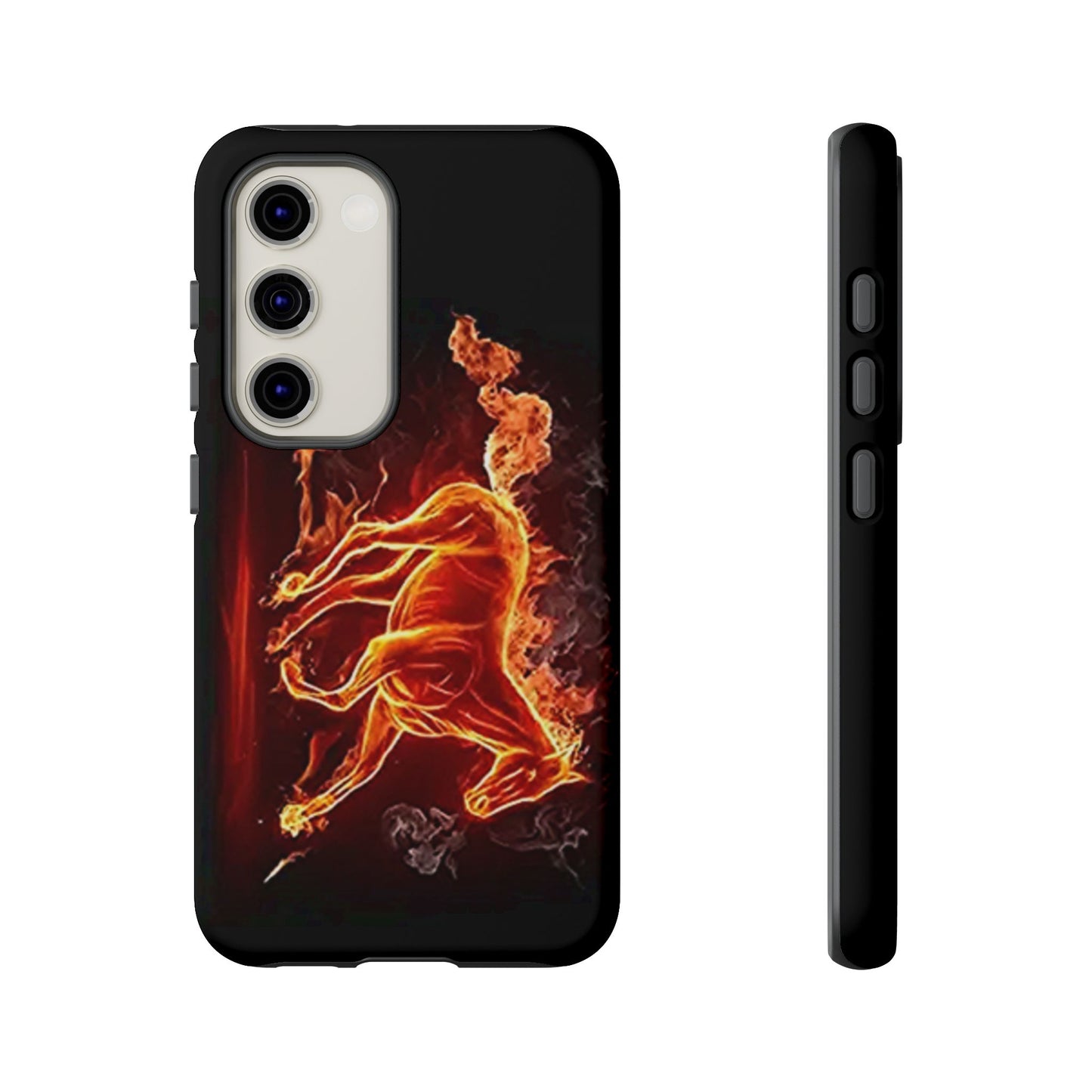 Burning Horse - Whimsical Phone Cases