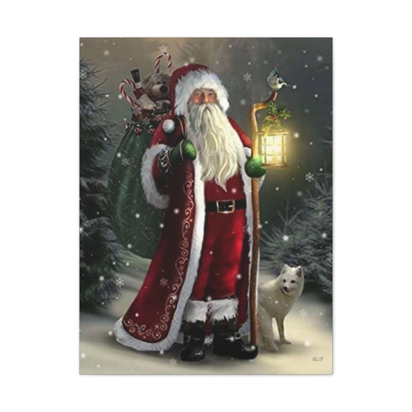 Kringle - Canvas Stretched, 0.75" - 2026 Wall Art - Holidays