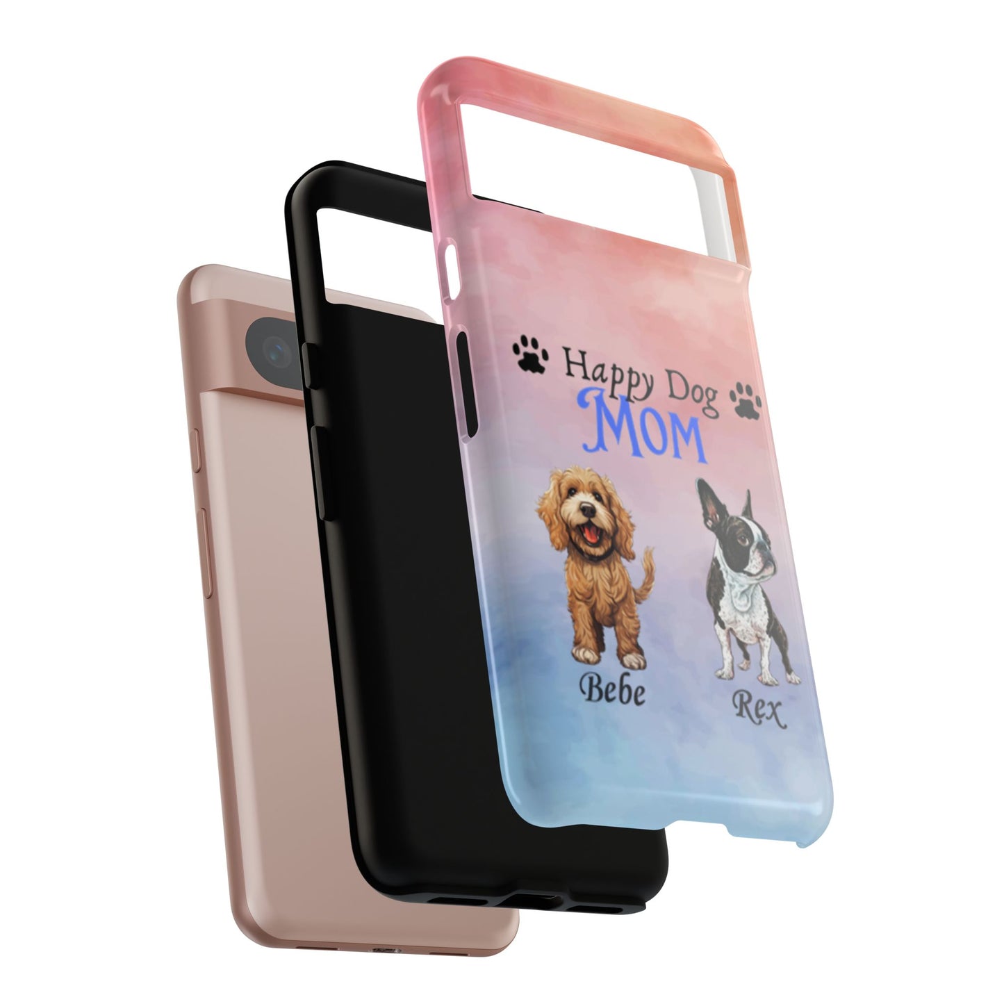 Dog Mom - Personalized - Whimsical Phone Cases - Mother's Day