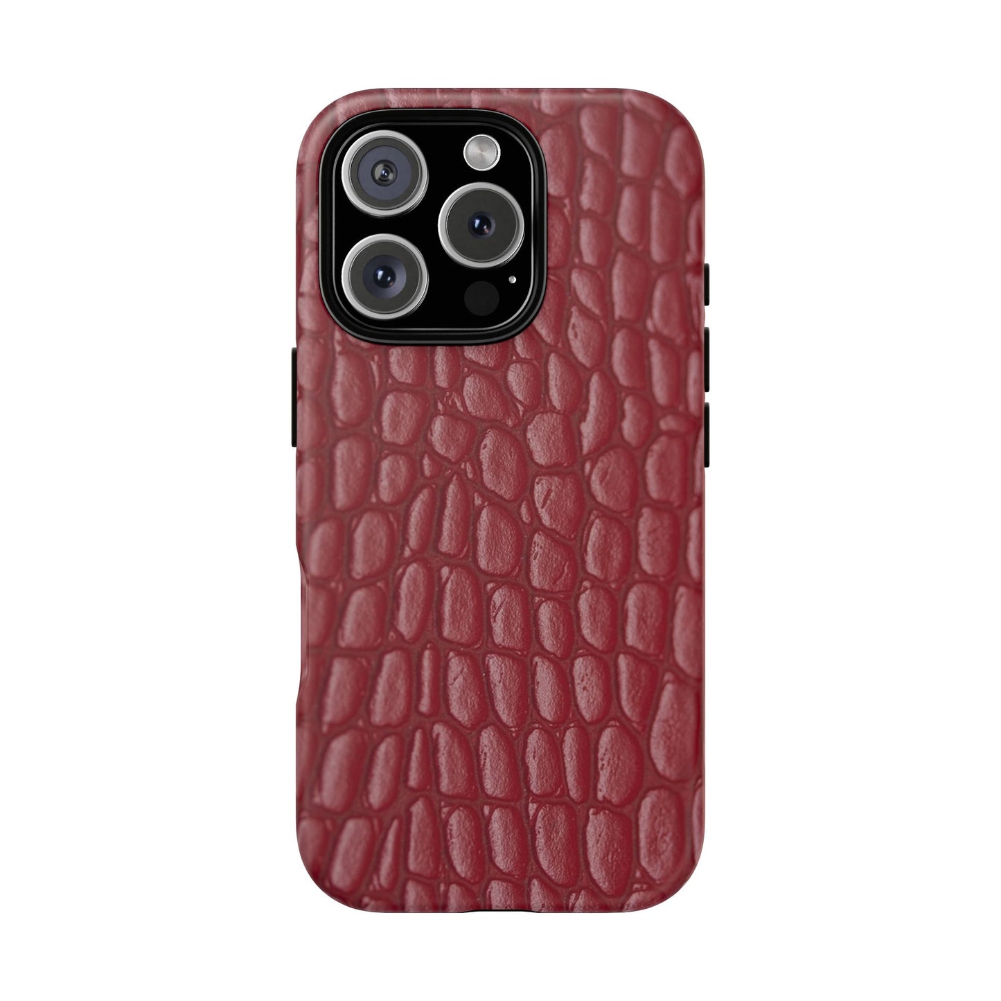 Red Leather - Tough Cases - Whimsical Phone Cases