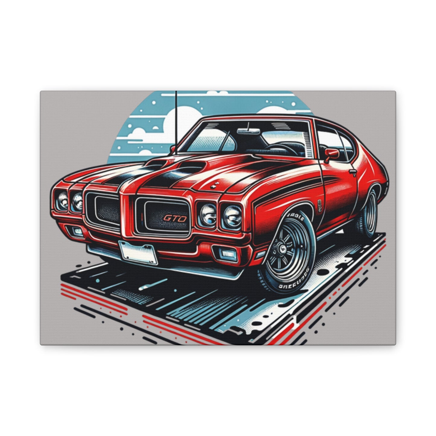 GTO - Canvas Stretched, 0.75" - Father's Day