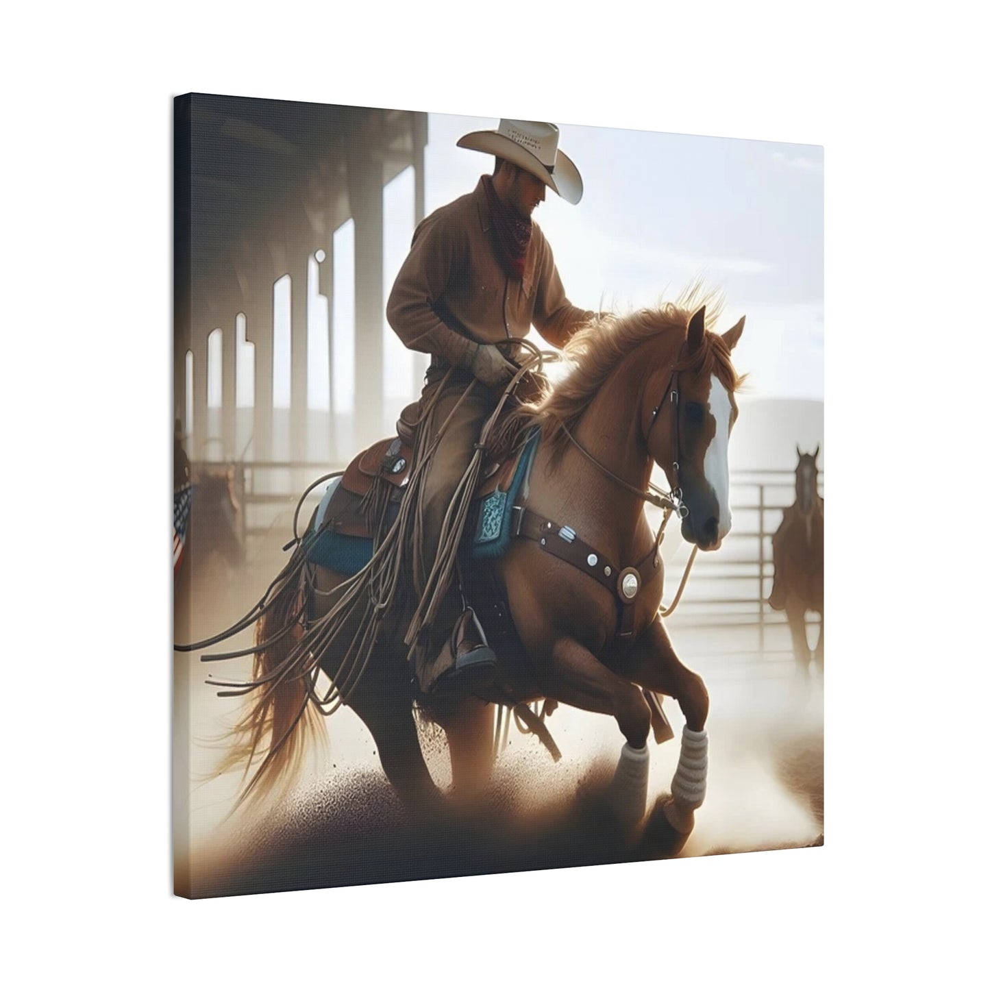 Cowboy - Canvas Stretched, 0.75"