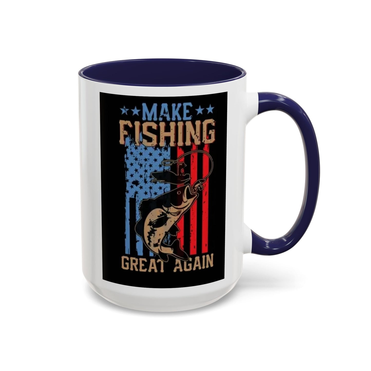 Make Fishing Great Again - Whimsical and Military Mugs