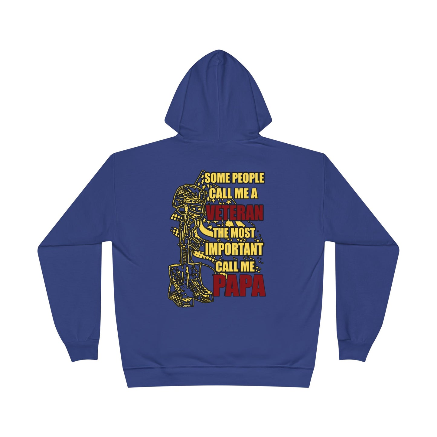 Military - Veteran - Unisex EcoSmart® Pullover Hoodie Sweatshirt