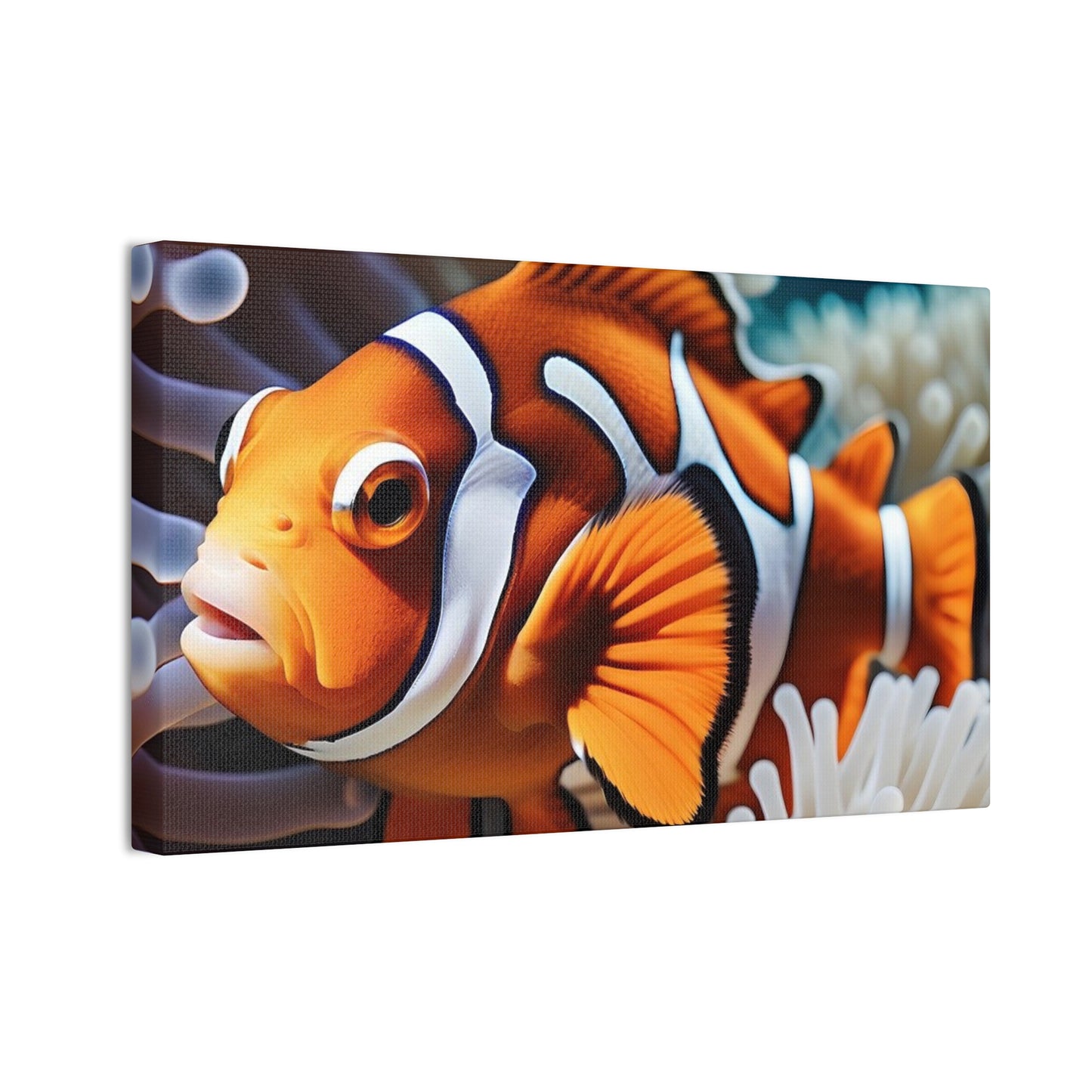 Clown Fish - Canvas Stretched, 0.75"