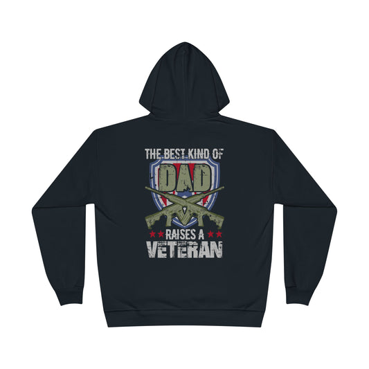 Military - Veteran - Unisex EcoSmart® Pullover Hoodie Sweatshirt