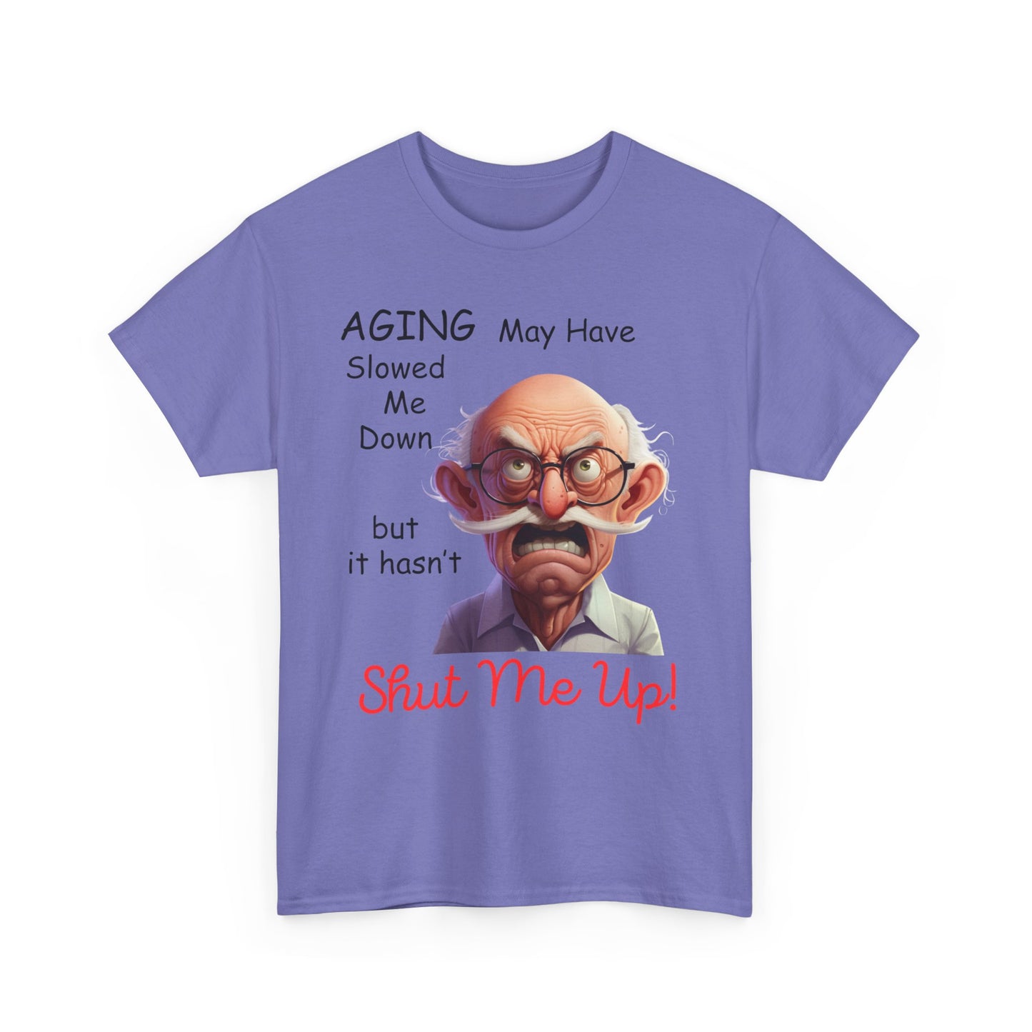 Aging - Unisex Heavy Cotton Tee - T-shirts - Father's Day