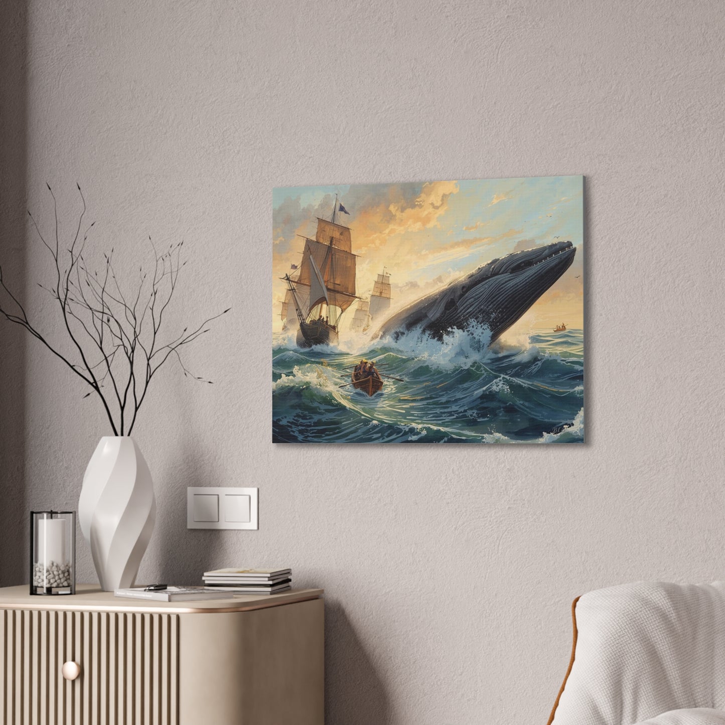 On the Hunt - Canvas Stretched, 0.75" - Wall Art 2026 - Scenes