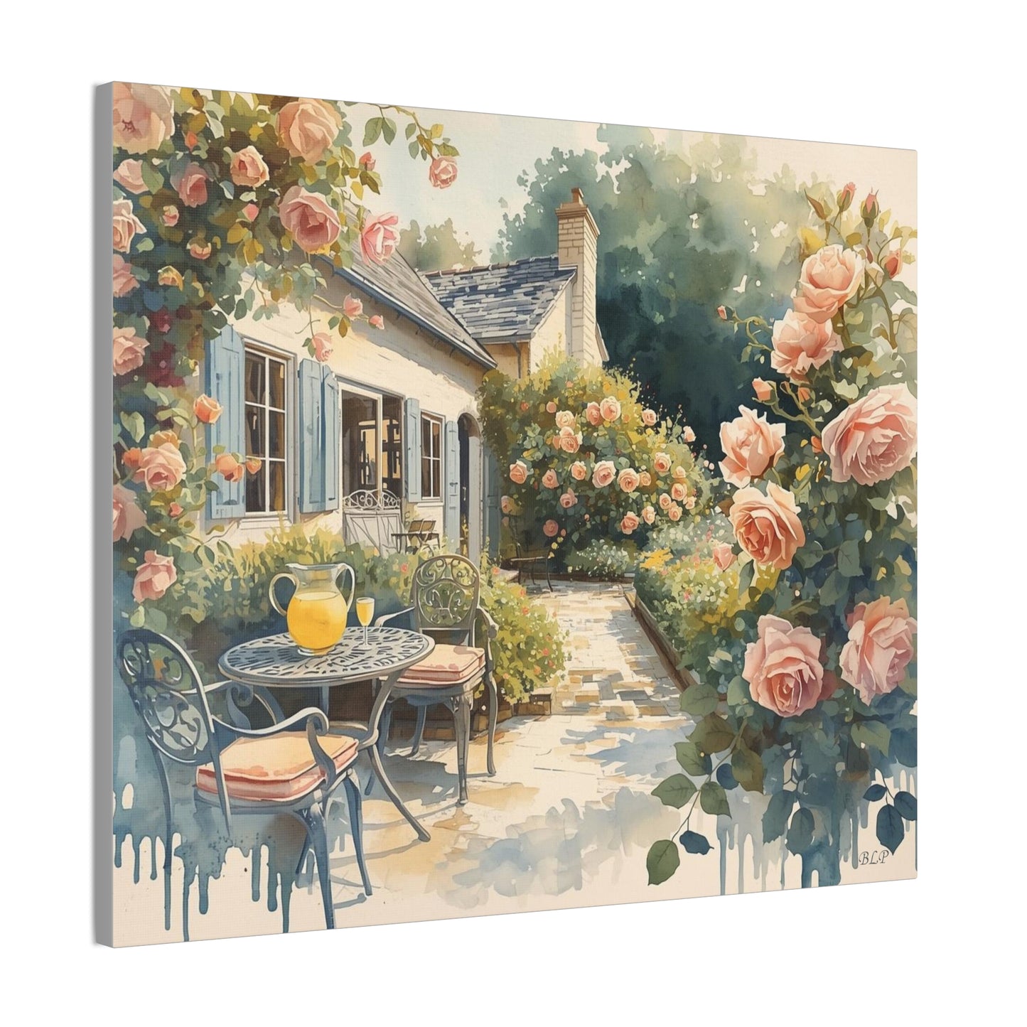 Lemonade on the Patio - Canvas Stretched, 0.75" - 2026 Wall Art Places