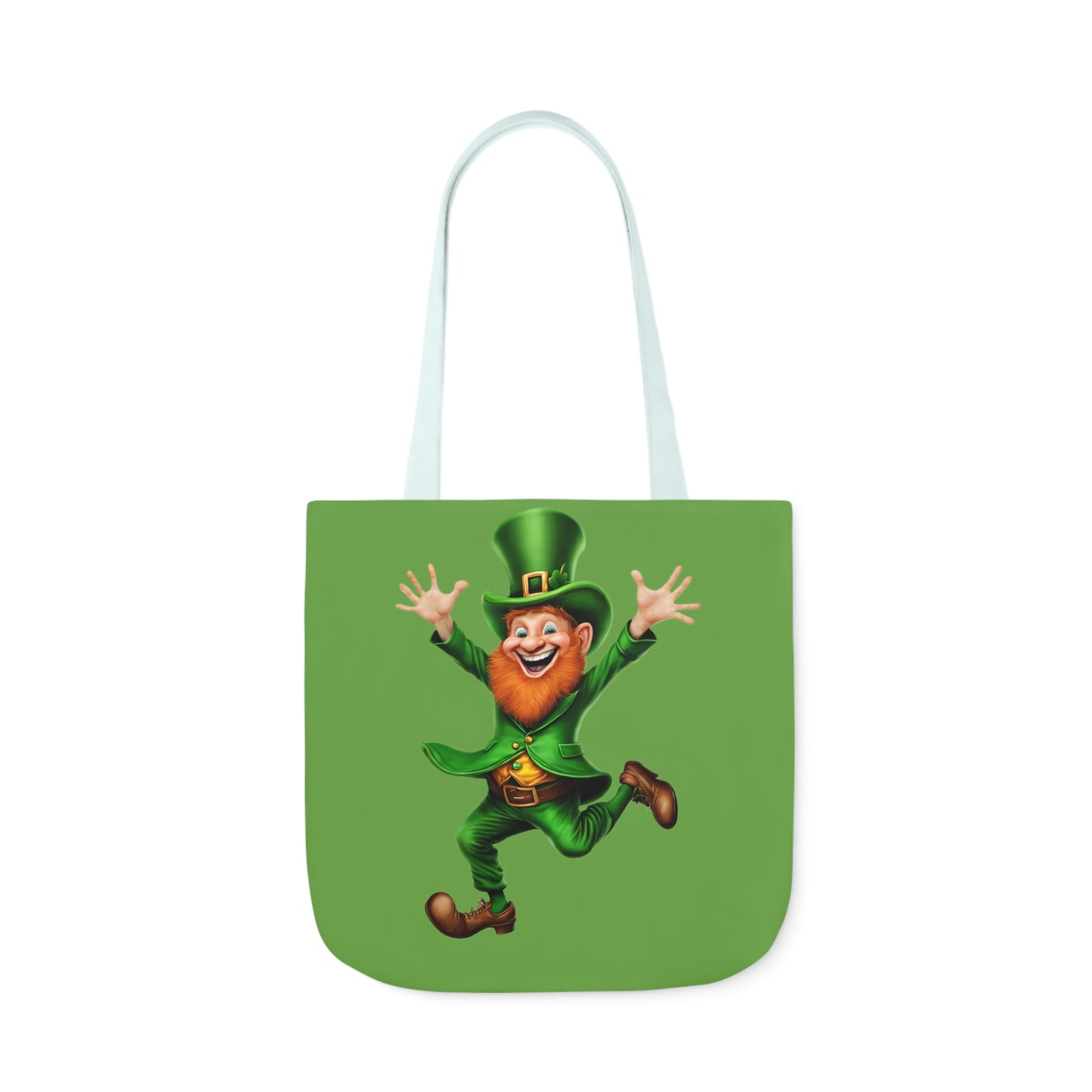 St. Patricks - Canvas Tote Bag, 5-Color Straps