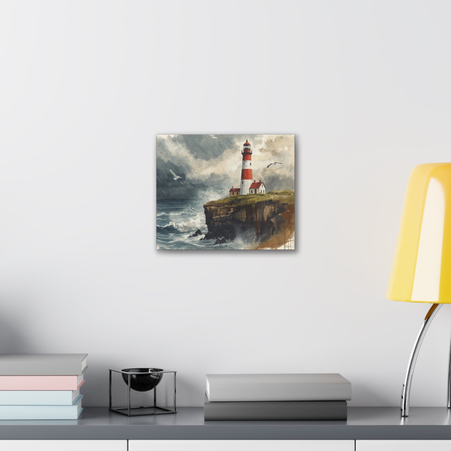North Coast Light House - Canvas Stretched, 0.75" - 2026 Wall Art Places