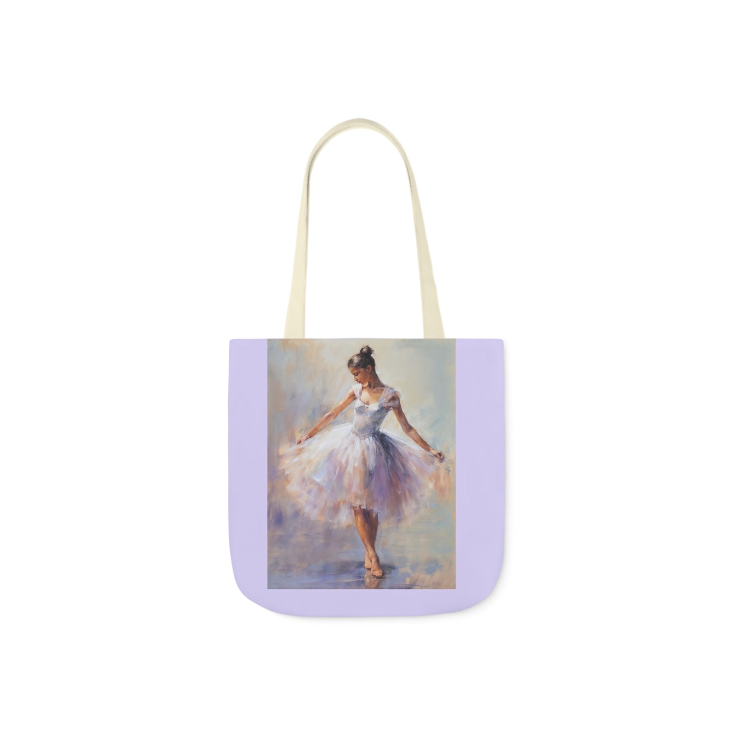 Dancer - Canvas Tote Bag, 5-Color Straps