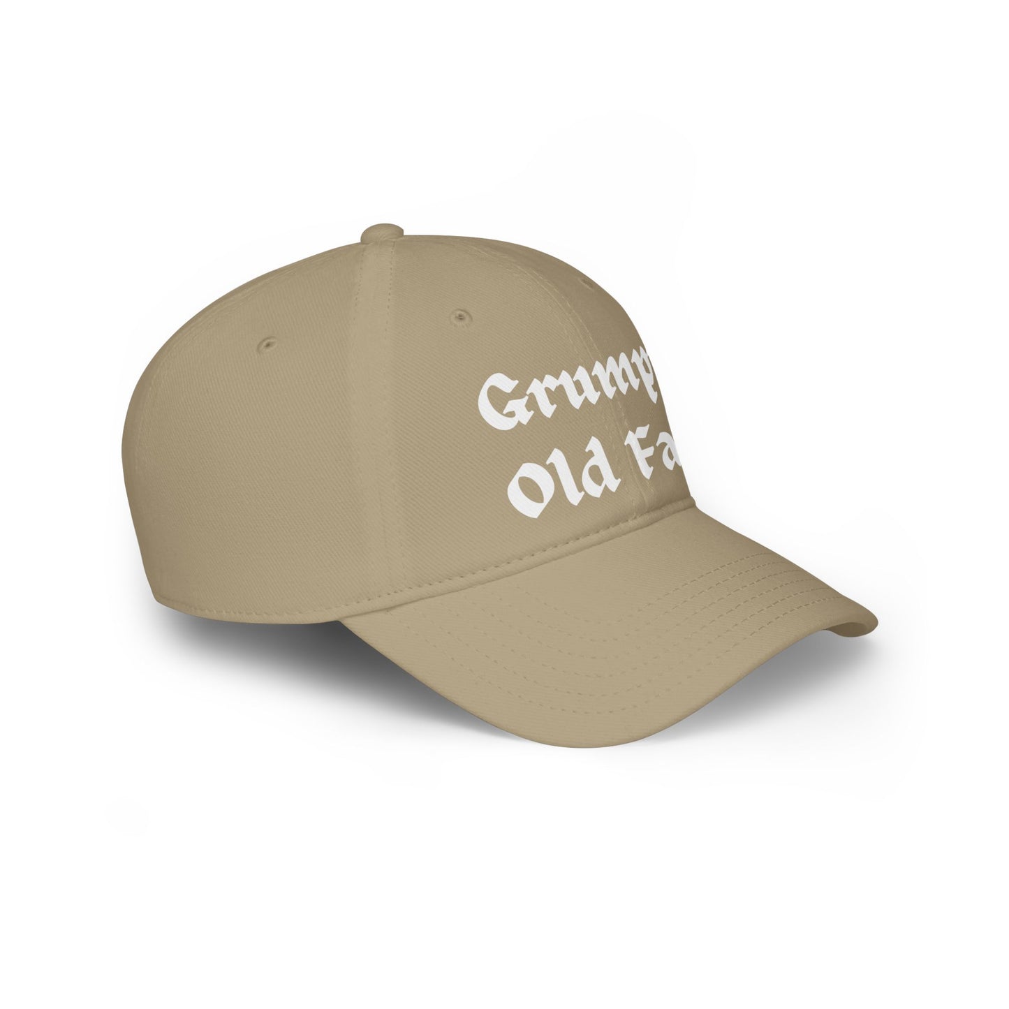 Grumpy Old Fart- Low Profile Ball Cap - Veterans - Father's Day