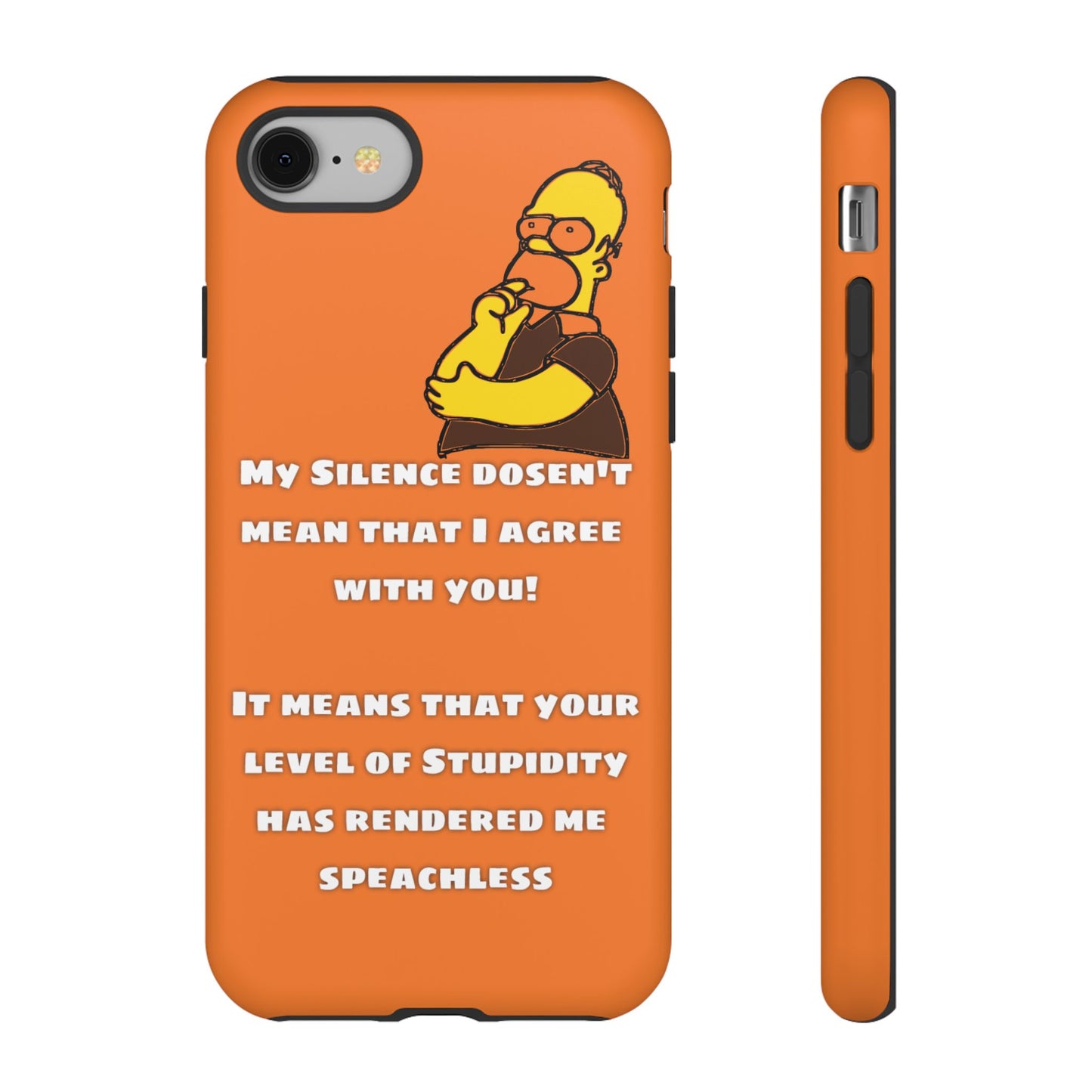 My Silence - Tough Cases - Whimsical Phone Cases