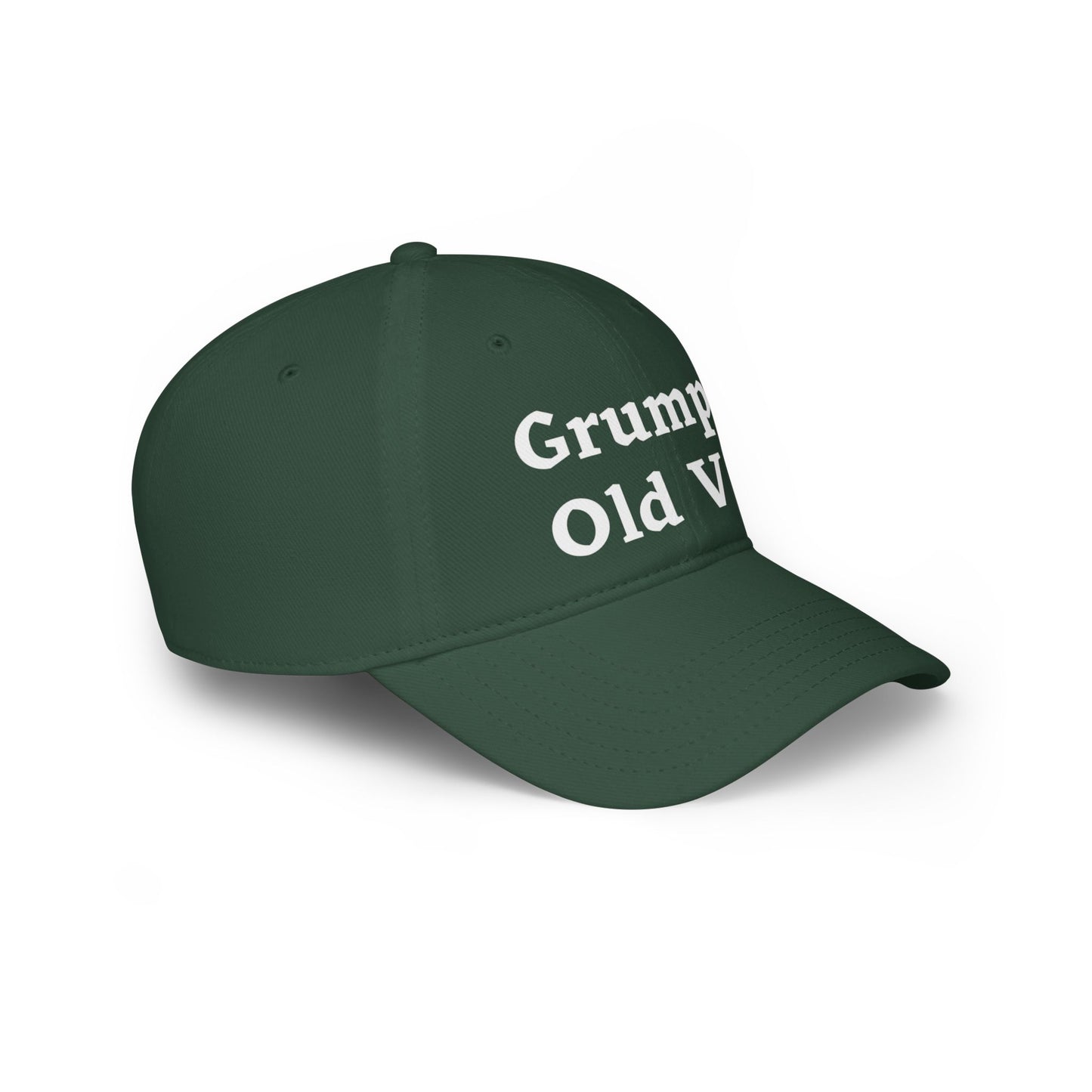 Grumpy Old Vet - Low Profile Ball Cap - Veterans - ETSY
