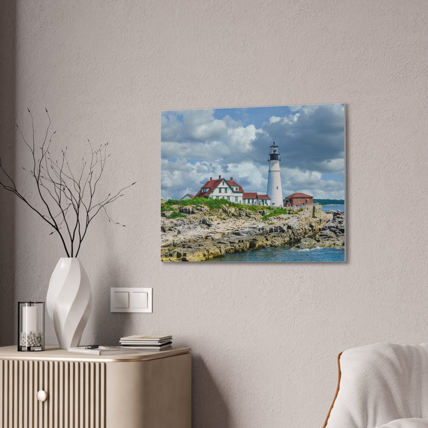 Portland Head - Canvas Stretched, 0.75"