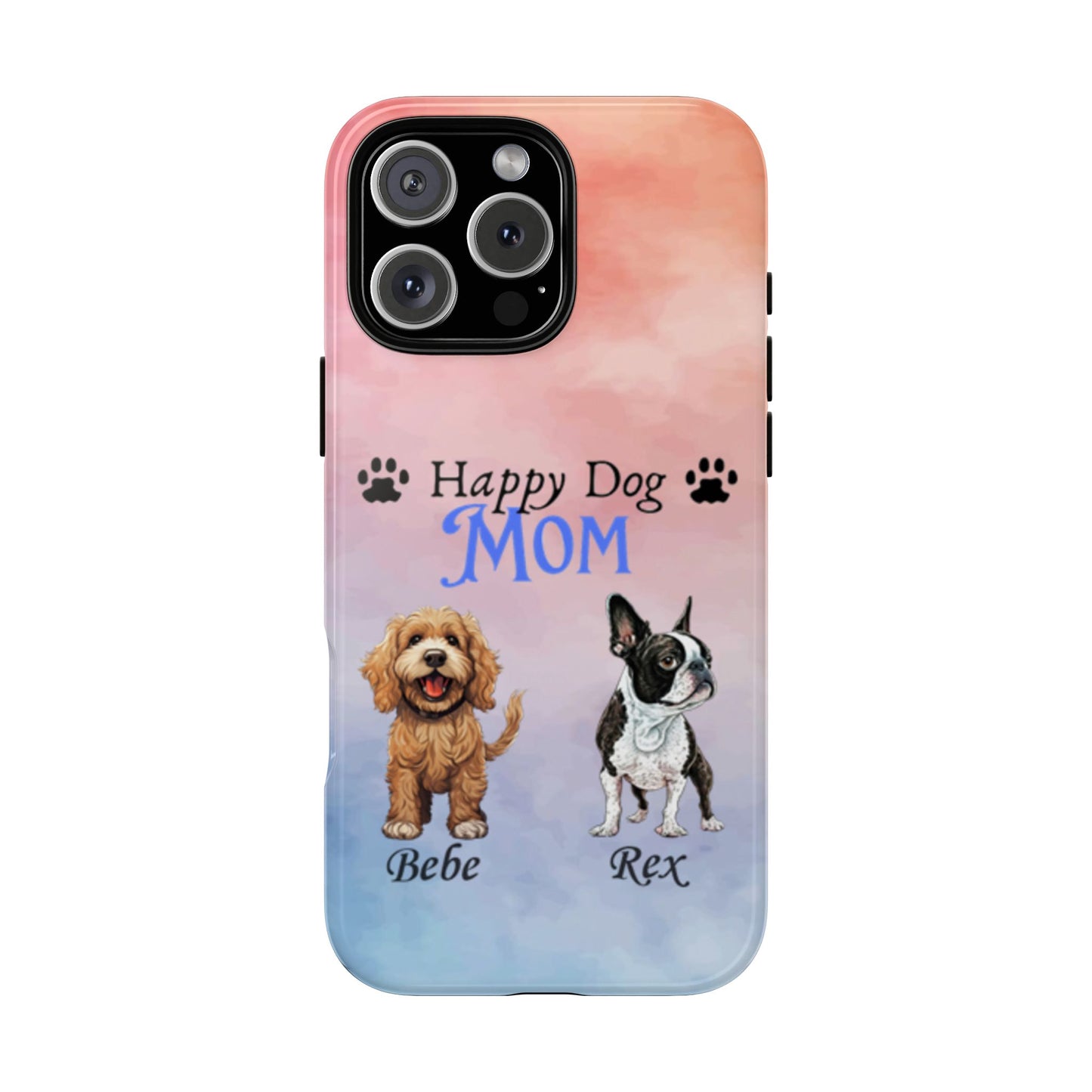 Dog Mom - Personalized - Whimsical Phone Cases - Mother's Day