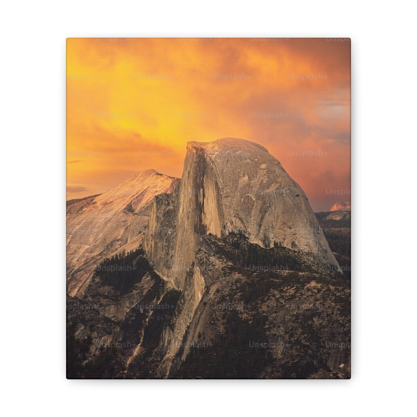 Half Dome - Canvas Stretched, 0.75"