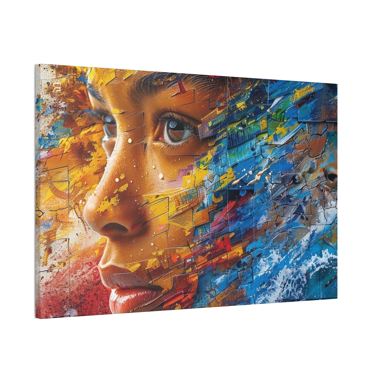 She - Canvas Stretched, 0.75"