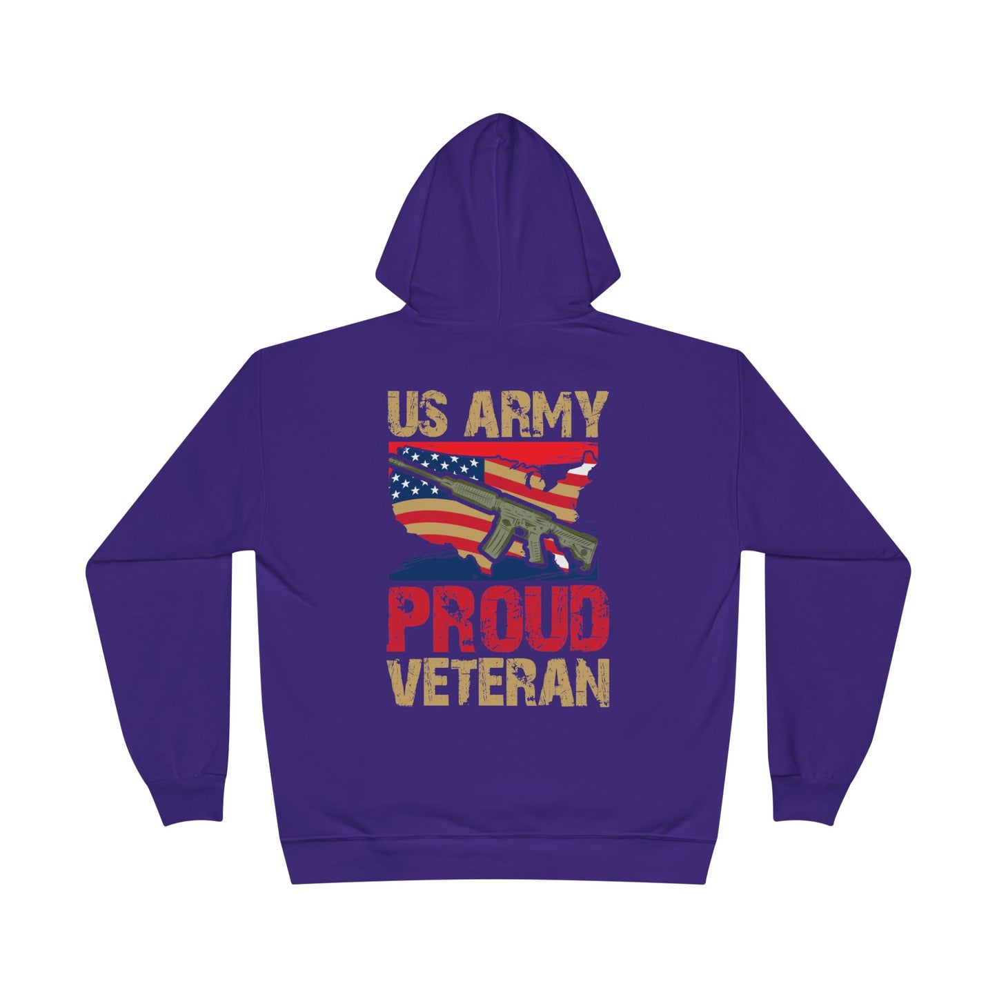 Military - Veteran - Unisex EcoSmart® Pullover Hoodie Sweatshirt