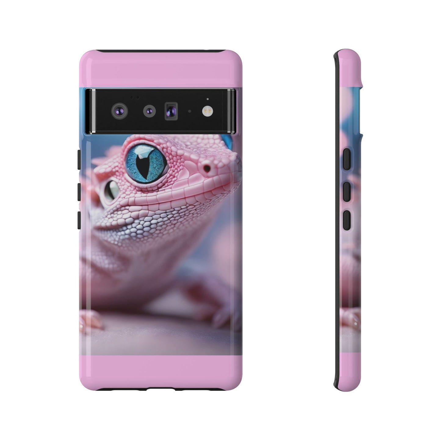 Pink Lizard - Whimsical Phone Cases