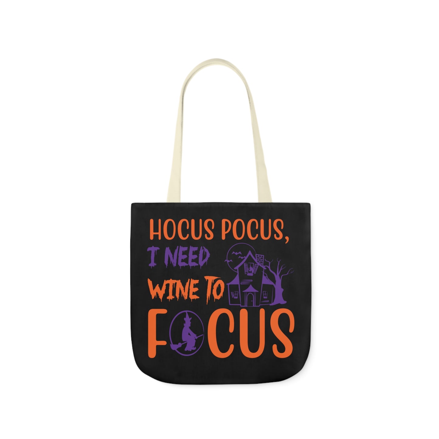 Hocus Pocus - Canvas Tote Bag, 5-Color Straps - Halloween