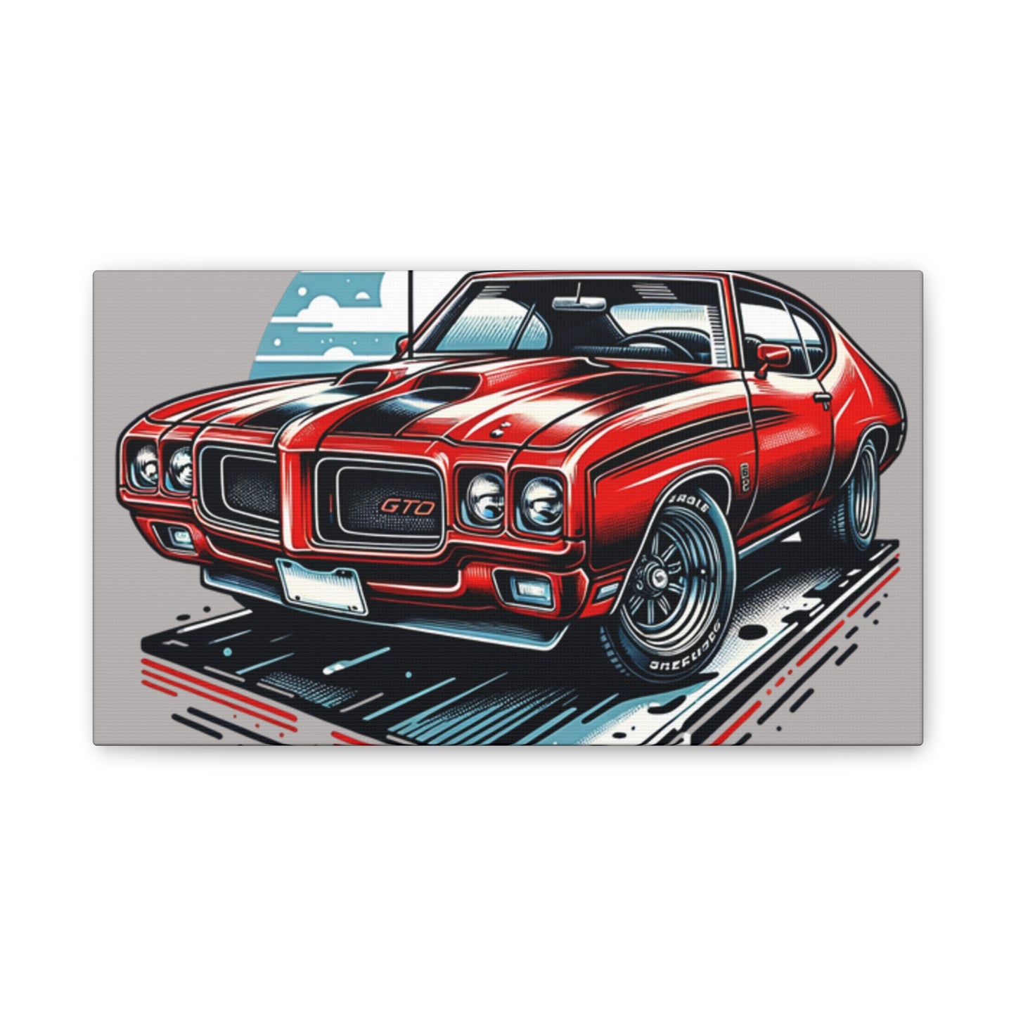 GTO - Canvas Stretched, 0.75" - Father's Day