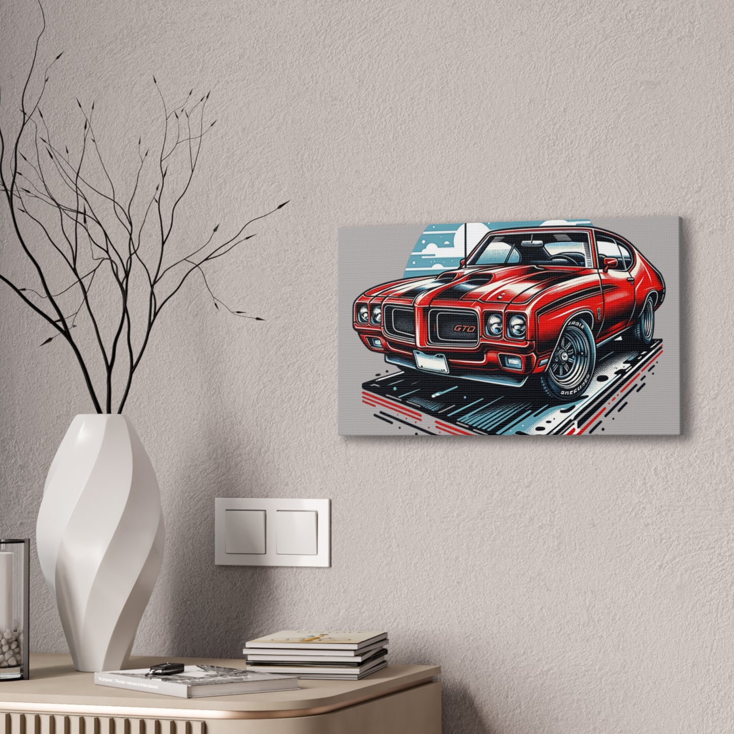 GTO - Canvas Stretched, 0.75" - Father's Day