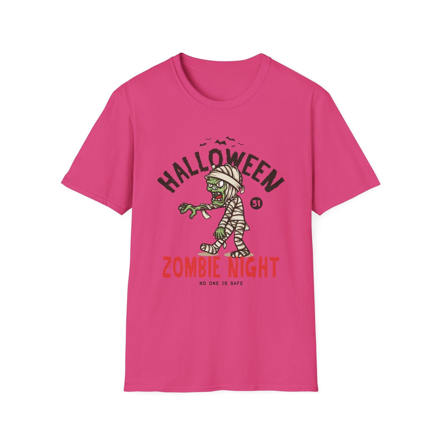 Zombie Night - Unisex Softstyle T-Shirt - Halloween