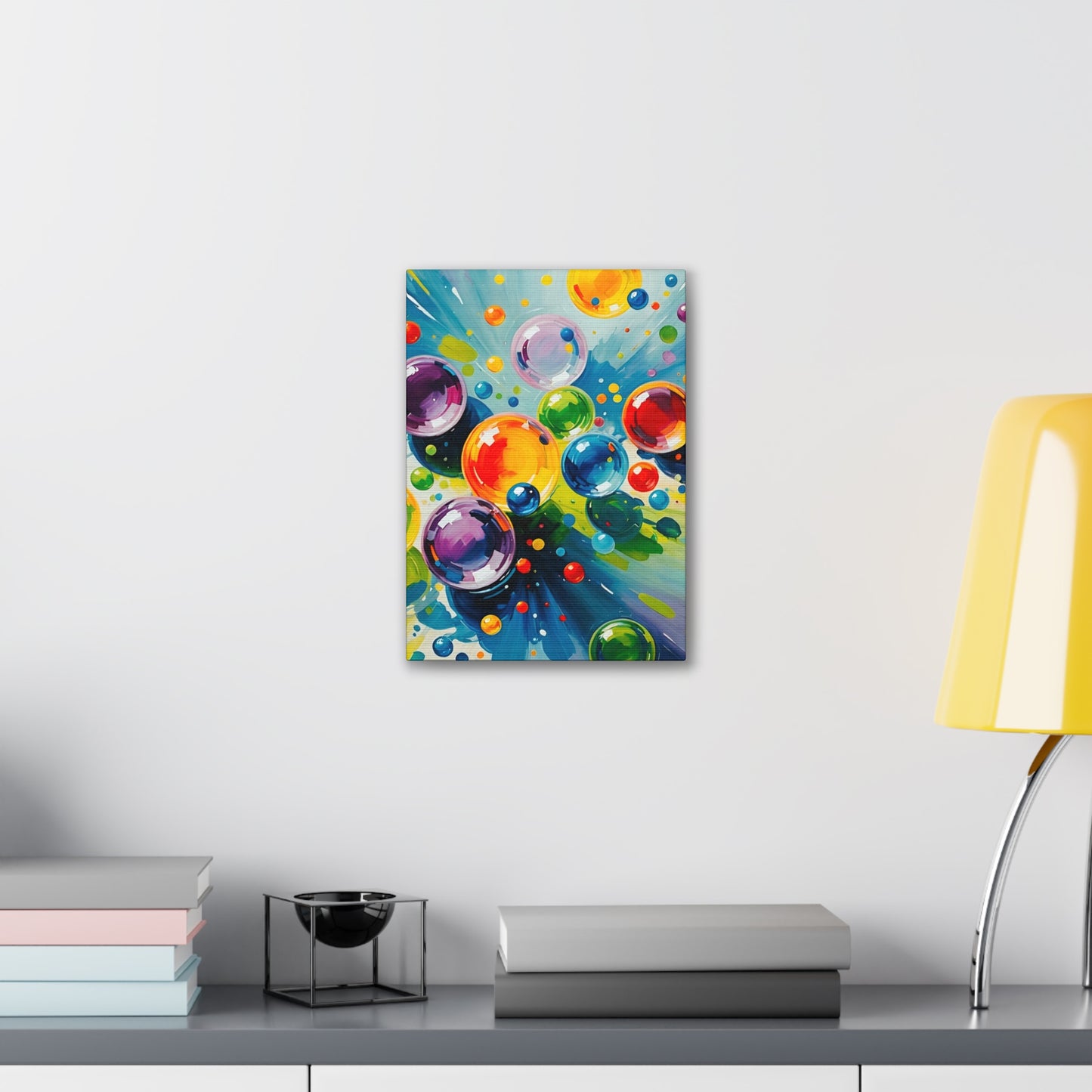 Colored Balls - Canvas Stretched, 0.75"