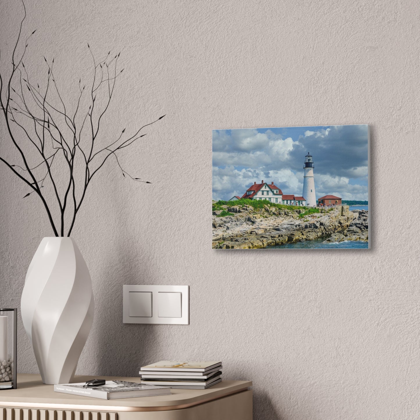 Portland Head - Canvas Stretched, 0.75"