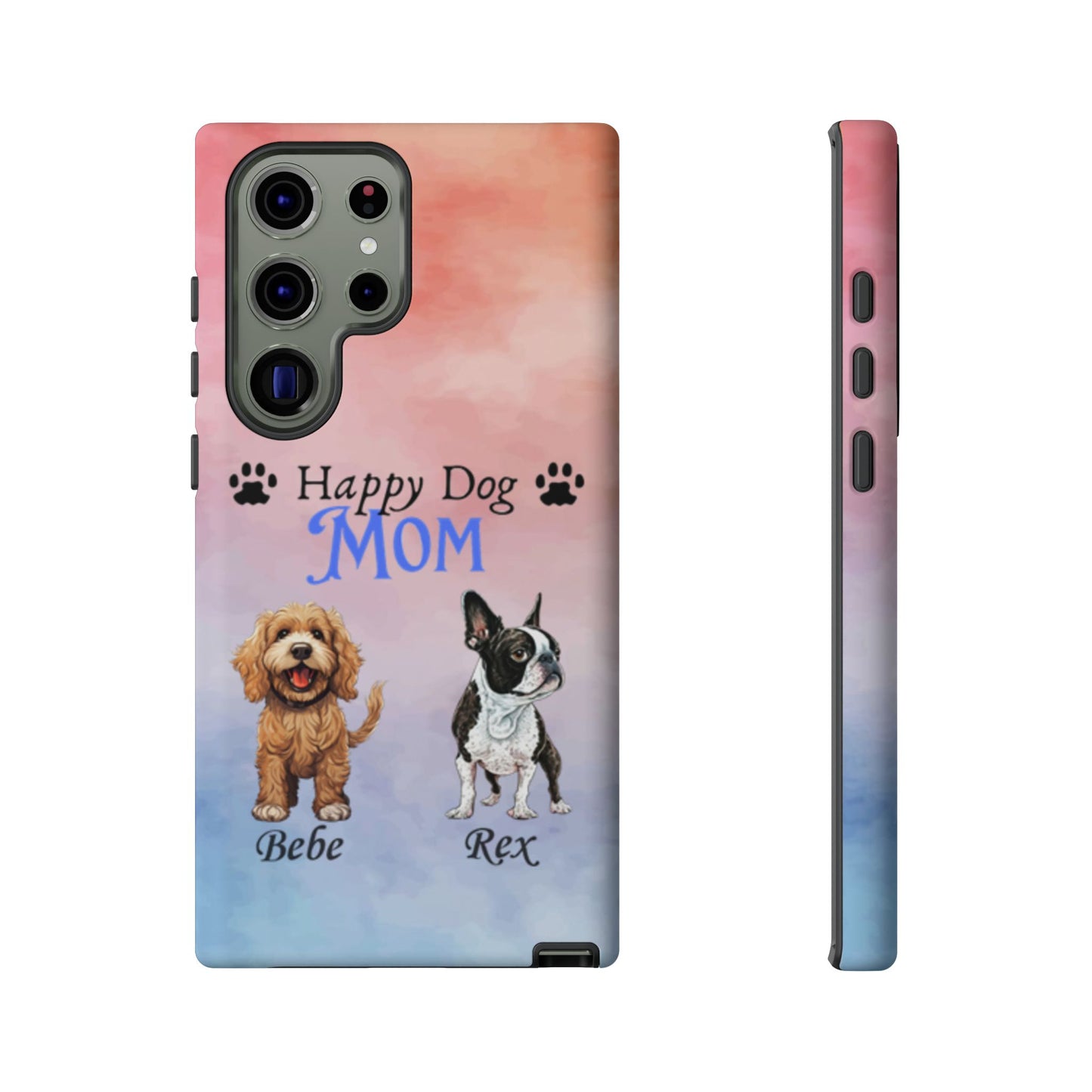 Dog Mom - Personalized - Whimsical Phone Cases - Mother's Day