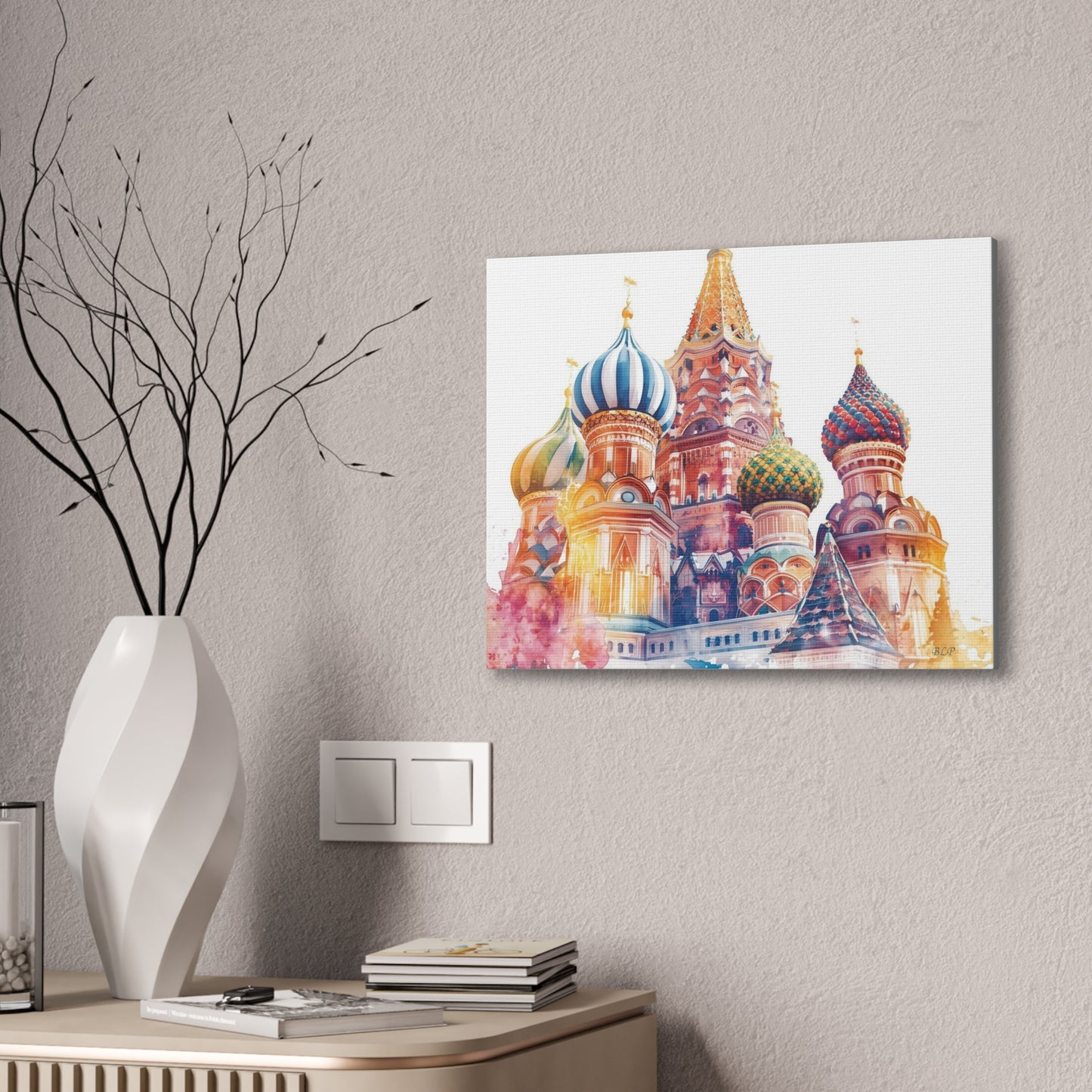 Russian Spirals - Canvas Stretched, 0.75" - Wall Art 2026 - Places