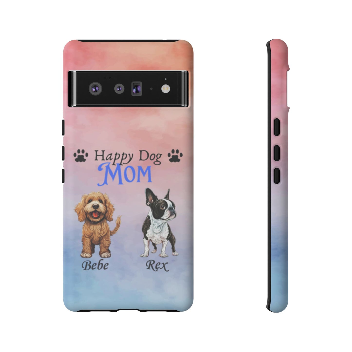 Dog Mom - Personalized - Whimsical Phone Cases - Mother's Day