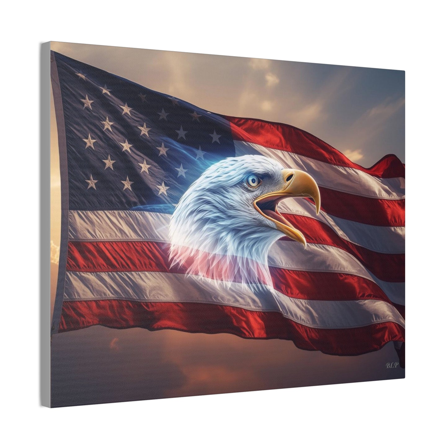 America - Canvas Stretched, 0.75" - 2026 Wall Art - Americana