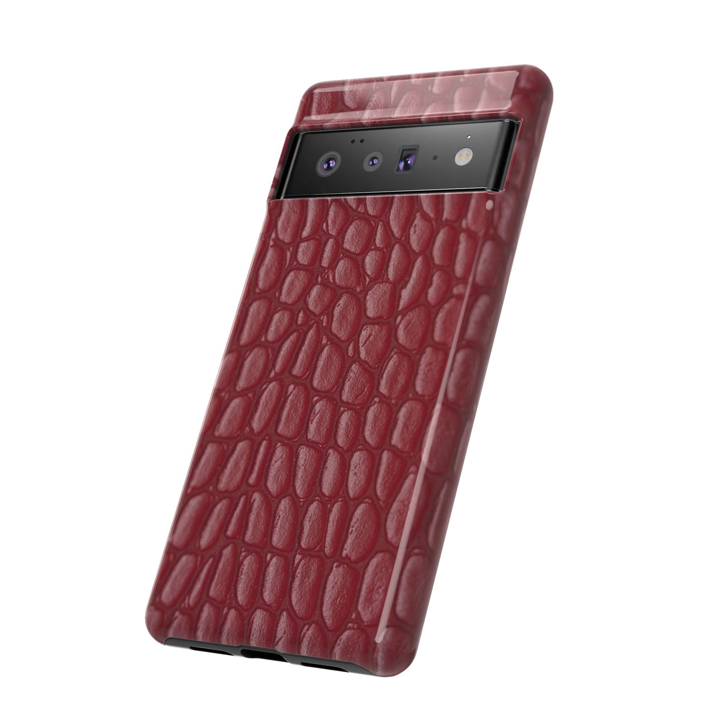 Red Leather - Tough Cases - Whimsical Phone Cases