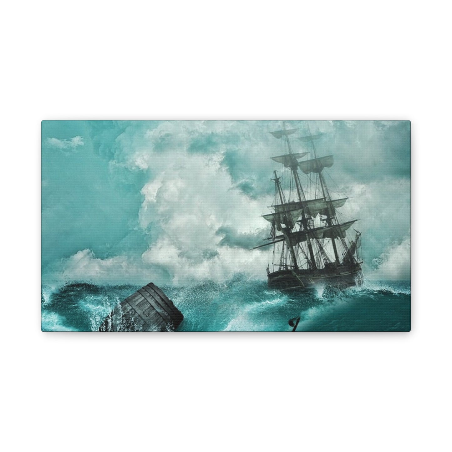 At Sea - Canvas Stretched, 0.75"